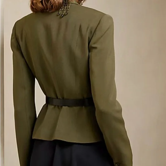 Ralph Lauren purple label Kamille Wool-Silk Jacket collection made in Italy. - Picture 3 of 16